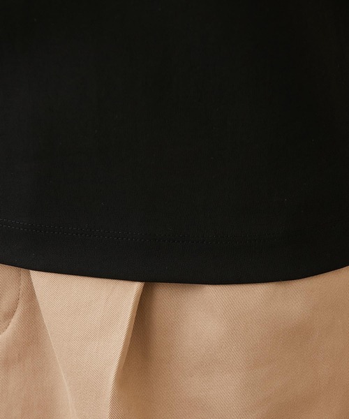 GALLARDAGALANTE(ガリャルダガランテ)の「ジャージードルマンブラウス(シャツ/ブラウス・レディース・オフホワイト/ブラック・FREE)」の22枚目の写真