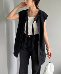 CAPRICIEUX LE'MAGE | ドロストデニムベスト(ベスト)