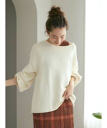 Ungrid | アウトリンキングクルーネックニット(ニット/セーター)