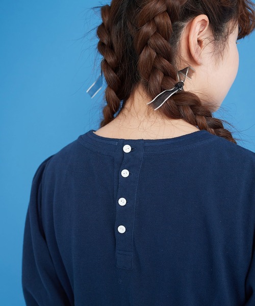 Malle（マル）の「△malle カノコ ロングドレス（ワンピース・レディース・ブラック/ネイビー・FREE）」の12枚目の写真