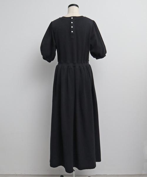 Malle（マル）の「△malle カノコ ロングドレス（ワンピース・レディース・ブラック/ネイビー・FREE）」の11枚目の写真