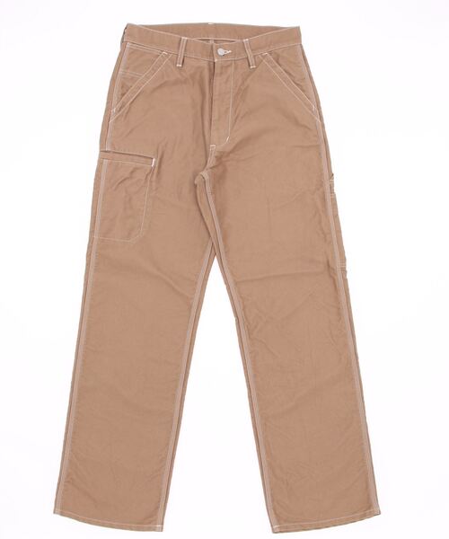 BROOKLYN OVERALL（ブルックリンオーバーオール）の「モールスキンペインターパンツ（その他パンツ・メンズ・ベージュ/ブルー・LARGE/SMALL/MEDIUM）」の5枚目の写真