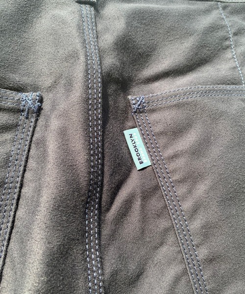 BROOKLYN OVERALL（ブルックリンオーバーオール）の「モールスキンペインターパンツ（その他パンツ・メンズ・ベージュ/ブルー・LARGE/SMALL/MEDIUM）」の11枚目の写真