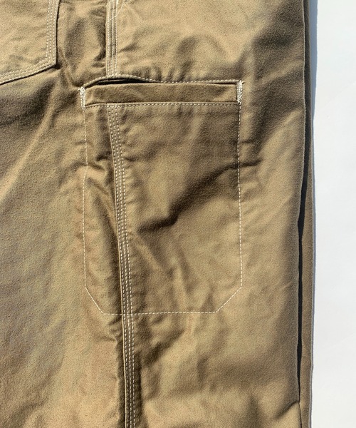 BROOKLYN OVERALL（ブルックリンオーバーオール）の「モールスキンペインターパンツ（その他パンツ・メンズ・ベージュ/ブルー・LARGE/SMALL/MEDIUM）」の13枚目の写真