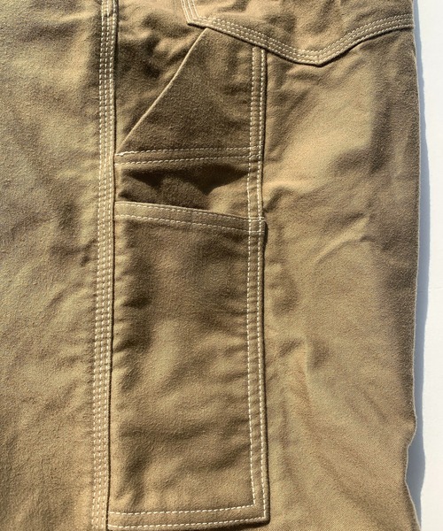 BROOKLYN OVERALL（ブルックリンオーバーオール）の「モールスキンペインターパンツ（その他パンツ・メンズ・ベージュ/ブルー・LARGE/SMALL/MEDIUM）」の18枚目の写真