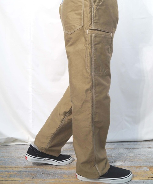 BROOKLYN OVERALL（ブルックリンオーバーオール）の「モールスキンペインターパンツ（その他パンツ・メンズ・ベージュ/ブルー・LARGE/SMALL/MEDIUM）」の21枚目の写真