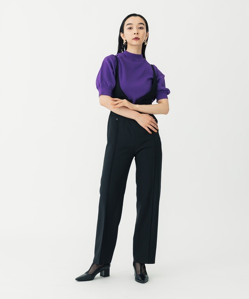 UNITED TOKYO(ユナイテッドトウキョウ)の「カーブストラップパンツ(その他パンツ・レディース・ブラック/グレー・1/2)」の21枚目の写真