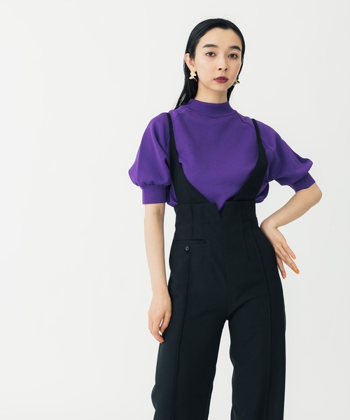 UNITED TOKYO(ユナイテッドトウキョウ)の「カーブストラップパンツ(その他パンツ・レディース・ブラック/グレー・1/2)」の15枚目の写真