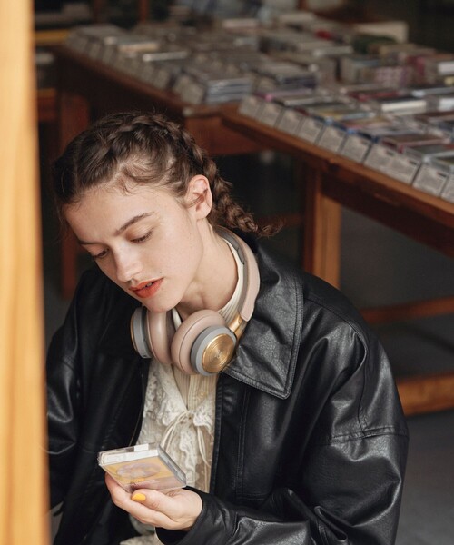 FREAK'S STORE（フリークスストア）の「フェイクレザーブルゾン（ブルゾン・レディース・ブラック/ブラウン・ﾌﾘ-）」の7枚目の写真