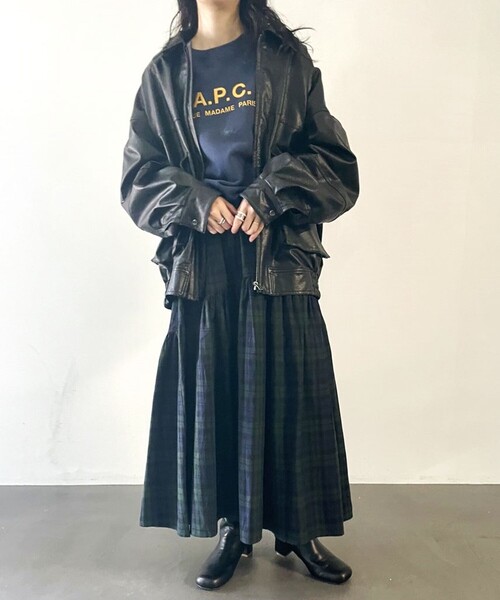 FREAK'S STORE（フリークスストア）の「フェイクレザーブルゾン（ブルゾン・レディース・ブラック/ブラウン・ﾌﾘ-）」の22枚目の写真