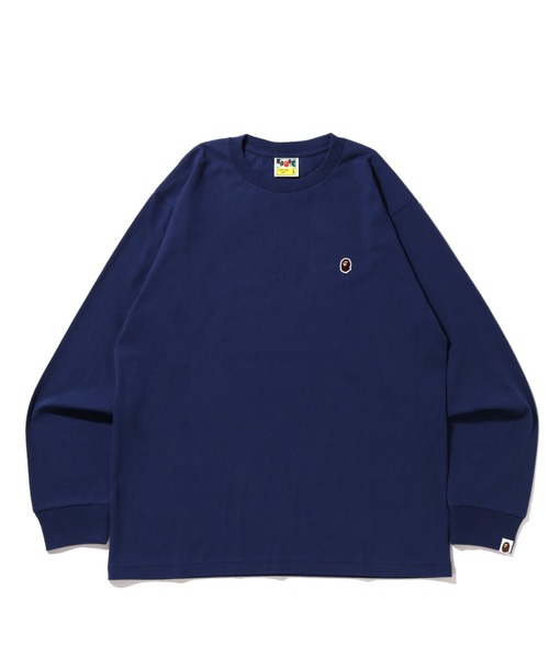 A BATHING APE(アベイシングエイプ)の「WEB限定/APE HEAD ONE POINT L/S TEE M BAPEC(Tシャツ/カットソー・メンズ・ブラック/ベージュ/ネイビー/ホワイト/オリーブ/グレー・XX-LARGE/MEDIUM/SMALL/X-LARGE/LARGE)」の6枚目の写真