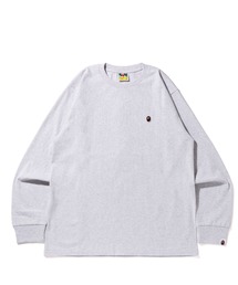 WEB限定/APE HEAD ONE POINT L/S TEE M BAPEC