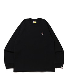 WEB限定/APE HEAD ONE POINT L/S TEE M BAPEC