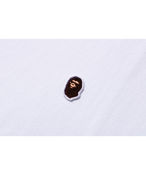 A BATHING APE(アベイシングエイプ)の「WEB限定/APE HEAD ONE POINT L/S TEE M BAPEC(Tシャツ/カットソー・メンズ・ブラック/ベージュ/ネイビー/ホワイト/オリーブ/グレー・XX-LARGE/MEDIUM/SMALL/X-LARGE/LARGE)」の9枚目の写真