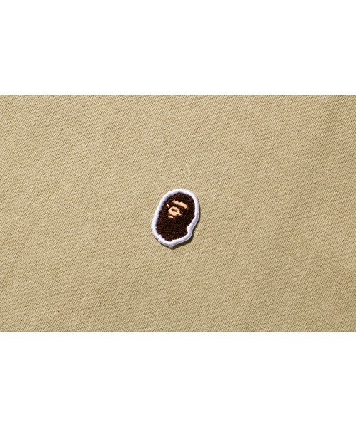 A BATHING APE(アベイシングエイプ)の「WEB限定/APE HEAD ONE POINT L/S TEE M BAPEC(Tシャツ/カットソー・メンズ・ブラック/ベージュ/ネイビー/ホワイト/オリーブ/グレー・XX-LARGE/MEDIUM/SMALL/X-LARGE/LARGE)」の12枚目の写真