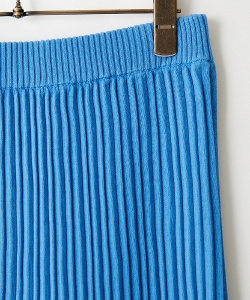 THE SHINZONE（ザ　シンゾーン）の「[THE SHINZONE/ザ シンゾーン] ニットプリーツロングスカート（スカート・レディース・ブルー/ブラック・F）」の9枚目の写真