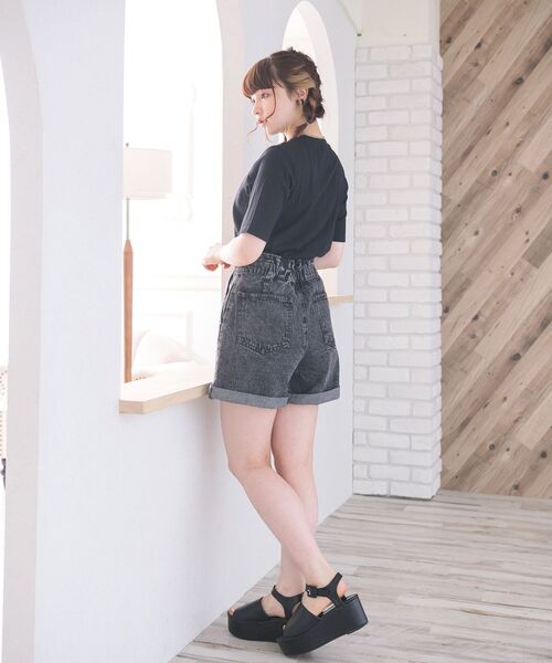 ems excite（エムズエキサイト）の「デザインカット（Tシャツ/カットソー・レディース・ブラック/グリーン/ブラック系その他3・FREE）」の20枚目の写真