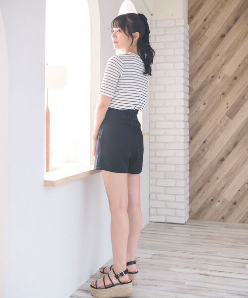 ems excite（エムズエキサイト）の「デザインカット（Tシャツ/カットソー・レディース・ブラック/グリーン/ブラック系その他3・FREE）」の10枚目の写真