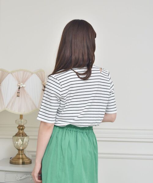 ems excite（エムズエキサイト）の「デザインカット（Tシャツ/カットソー・レディース・ブラック/グリーン/ブラック系その他3・FREE）」の13枚目の写真