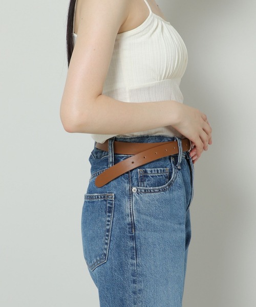 ALAND（エーランド）の「【UNISEX】3.3 Field Trip／スクエアベルト 25　2163926（ベルト・レディース・キャメル/ブラック/ブラウン・FREE）」の9枚目の写真