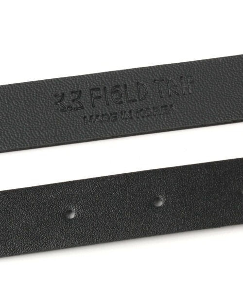 ALAND（エーランド）の「【UNISEX】3.3 Field Trip／スクエアベルト 25　2163926（ベルト・レディース・キャメル/ブラック/ブラウン・FREE）」の5枚目の写真