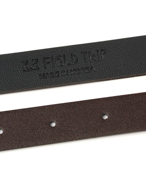 ALAND（エーランド）の「【UNISEX】3.3 Field Trip／スクエアベルト 25　2163926（ベルト・レディース・キャメル/ブラック/ブラウン・FREE）」の6枚目の写真