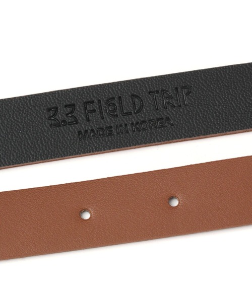 ALAND（エーランド）の「【UNISEX】3.3 Field Trip／スクエアベルト 25　2163926（ベルト・レディース・キャメル/ブラック/ブラウン・FREE）」の7枚目の写真