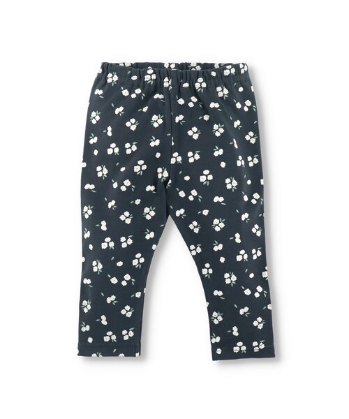 BRANSHES（ブランシェス）の「ベビーアソート柄ストレッチ9分丈レギンス（レギンス/スパッツ・キッズ・ネイビー/ブラック/ブラウン/ベージュ・80/90）」の4枚目の写真
