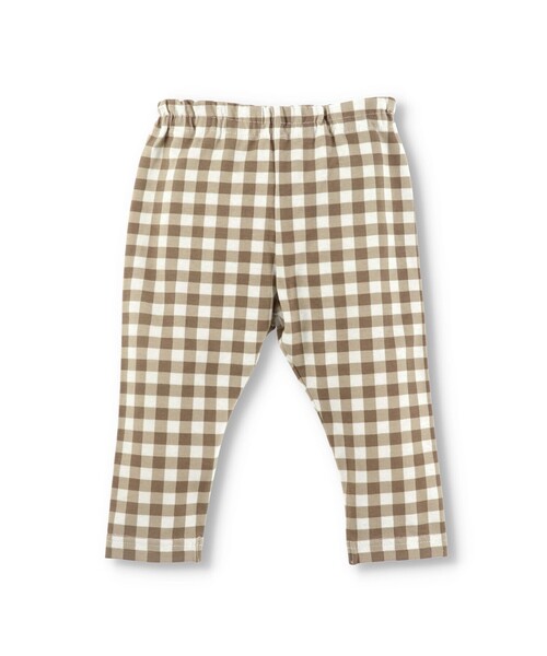 BRANSHES（ブランシェス）の「ベビーアソート柄ストレッチ9分丈レギンス（レギンス/スパッツ・キッズ・ネイビー/ブラック/ブラウン/ベージュ・80/90）」の3枚目の写真