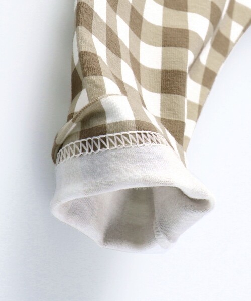 BRANSHES（ブランシェス）の「ベビーアソート柄ストレッチ9分丈レギンス（レギンス/スパッツ・キッズ・ネイビー/ブラック/ブラウン/ベージュ・80/90）」の18枚目の写真