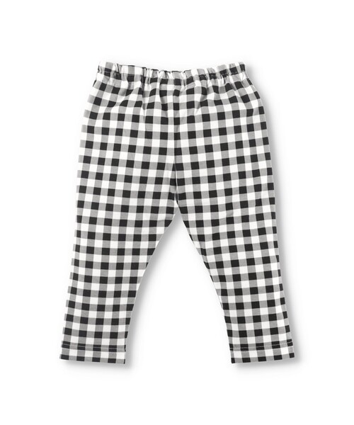 BRANSHES（ブランシェス）の「ベビーアソート柄ストレッチ9分丈レギンス（レギンス/スパッツ・キッズ・ネイビー/ブラック/ブラウン/ベージュ・80/90）」の7枚目の写真