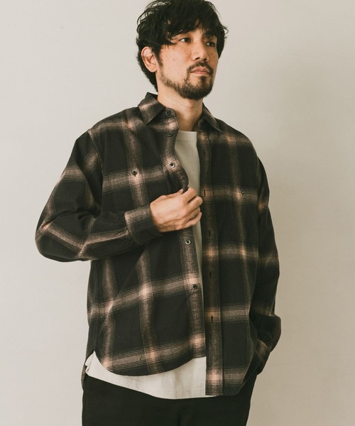 PENDLETON(ペンドルトン)の「『別注』PENDLETON×DOORS Shaggy Guide Shirts(シャツ/ブラウス・メンズ・ブルー系その他/ネイビー/ブラック系その他・MEDIUM/LARGE)」の18枚目の写真