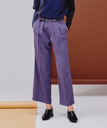 tk.TAKEO KIKUCHI | トロミツイルナローベルトワイドパンツ(その他パンツ)