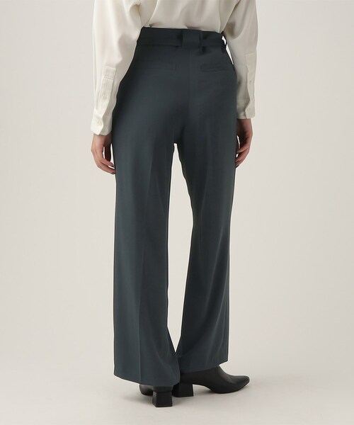 tk.TAKEO KIKUCHI（ティーケータケオキクチ）の「◆トロミツイルナローベルトワイドパンツ（その他パンツ・レディース・ブラック/ライトパープル/ネイビー・66）」の7枚目の写真