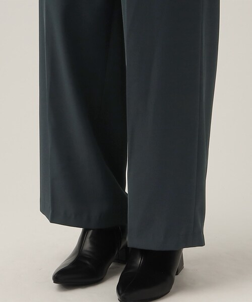 tk.TAKEO KIKUCHI（ティーケータケオキクチ）の「◆トロミツイルナローベルトワイドパンツ（その他パンツ・レディース・ブラック/ライトパープル/ネイビー・66）」の9枚目の写真