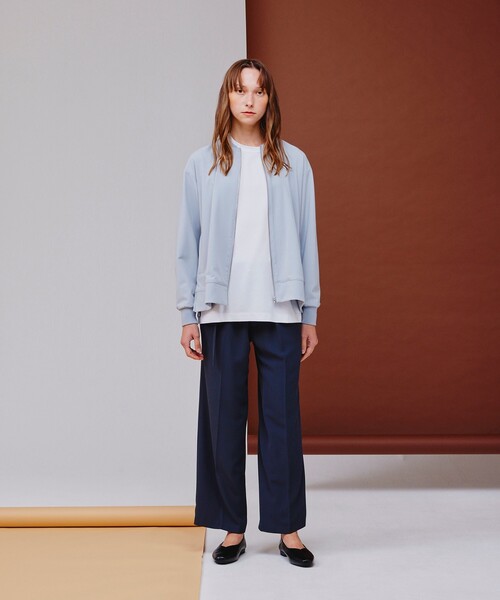 tk.TAKEO KIKUCHI（ティーケータケオキクチ）の「◆トロミツイルナローベルトワイドパンツ（その他パンツ・レディース・ブラック/ライトパープル/ネイビー・66）」の19枚目の写真