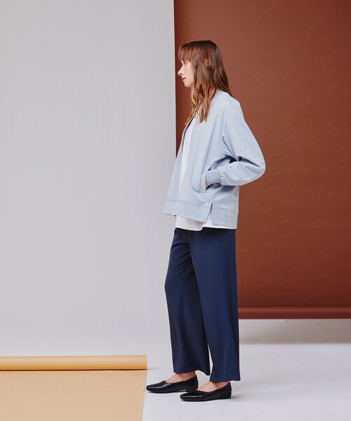 tk.TAKEO KIKUCHI（ティーケータケオキクチ）の「◆トロミツイルナローベルトワイドパンツ（その他パンツ・レディース・ブラック/ライトパープル/ネイビー・66）」の15枚目の写真