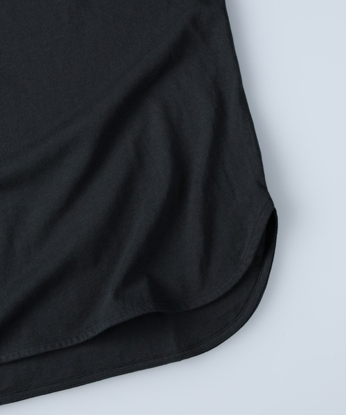 SOMETHING(サムシング)の「【SOMETHING】ラウンドヘムロンT(Tシャツ/カットソー・レディース・グレー・フリー)」の10枚目の写真