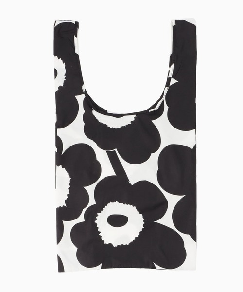 marimekko(マリメッコ)の「Unikko / Smartbag(エコバッグ/サブバッグ・レディース・ブラック×ホワイト・FREE)」の8枚目の写真