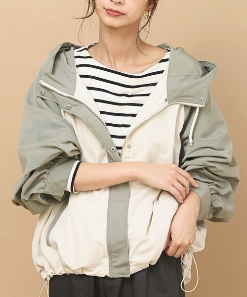 rps（アールピーエス）の「ラグランマウンテンパーカー（マウンテンパーカー・レディース・ブラック/ベージュ/ライトカーキ/カーキ/ピンク・フリー）」の3枚目の写真