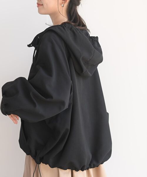 rps（アールピーエス）の「ラグランマウンテンパーカー（マウンテンパーカー・レディース・ブラック/ベージュ/ライトカーキ/カーキ/ピンク・フリー）」の7枚目の写真