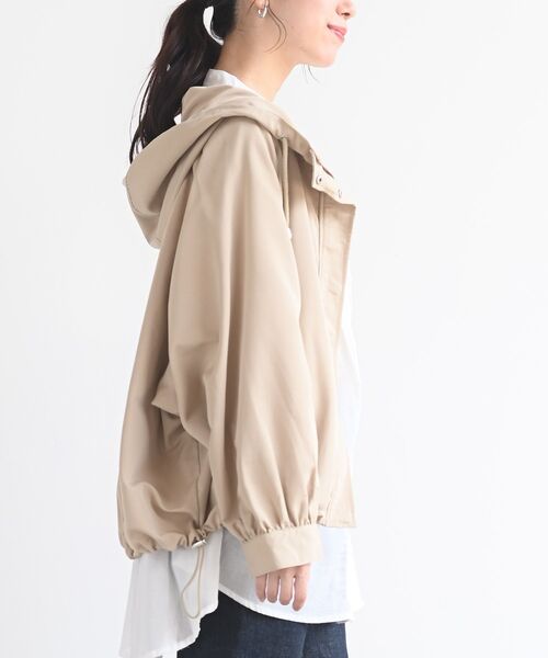 rps（アールピーエス）の「ラグランマウンテンパーカー（マウンテンパーカー・レディース・ブラック/ベージュ/ライトカーキ/カーキ/ピンク・フリー）」の17枚目の写真