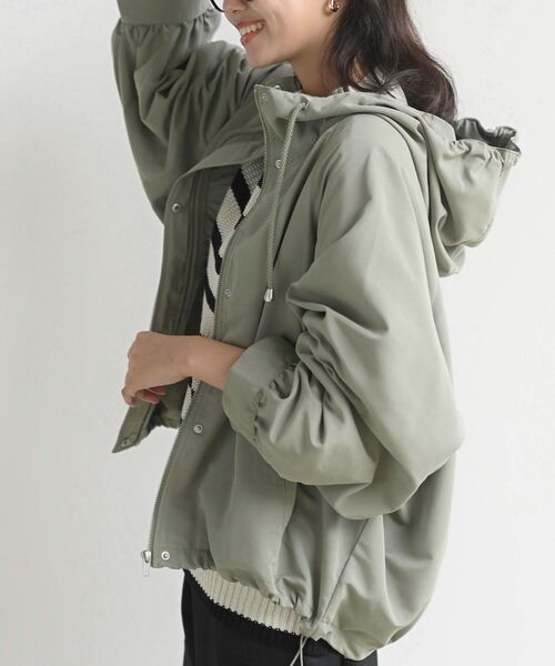 rps（アールピーエス）の「ラグランマウンテンパーカー（マウンテンパーカー・レディース・ブラック/ベージュ/ライトカーキ/カーキ/ピンク・フリー）」の21枚目の写真