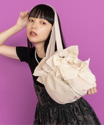 Casselini(キャセリーニ)サイドダブルリボンBAG