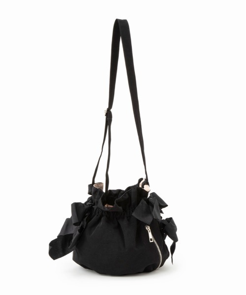 Casselini（キャセリーニ）の「Casselini(キャセリーニ)サイドダブルリボンBAG（ショルダーバッグ・レディース・ブラウン/ブラック/アイボリー/カーキ・FREE）」の17枚目の写真