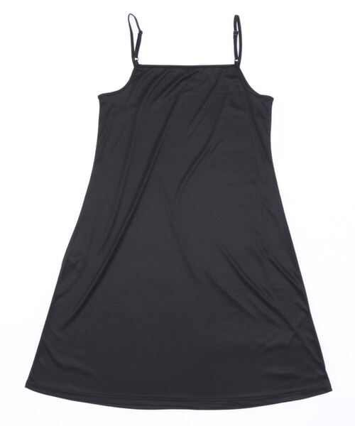 mysty woman（ミスティウーマン）の「キャミペチコート2 173975（ワンピース・レディース・ブラック/ベージュ・FREE）」の13枚目の写真