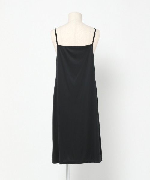 mysty woman（ミスティウーマン）の「キャミペチコート2 173975（ワンピース・レディース・ブラック/ベージュ・FREE）」の3枚目の写真