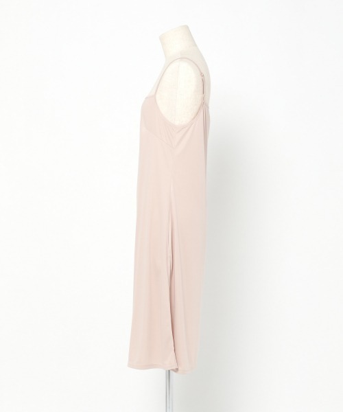 mysty woman（ミスティウーマン）の「キャミペチコート2 173975（ワンピース・レディース・ブラック/ベージュ・FREE）」の6枚目の写真