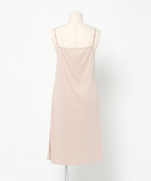 mysty woman（ミスティウーマン）の「キャミペチコート2 173975（ワンピース・レディース・ブラック/ベージュ・FREE）」の5枚目の写真