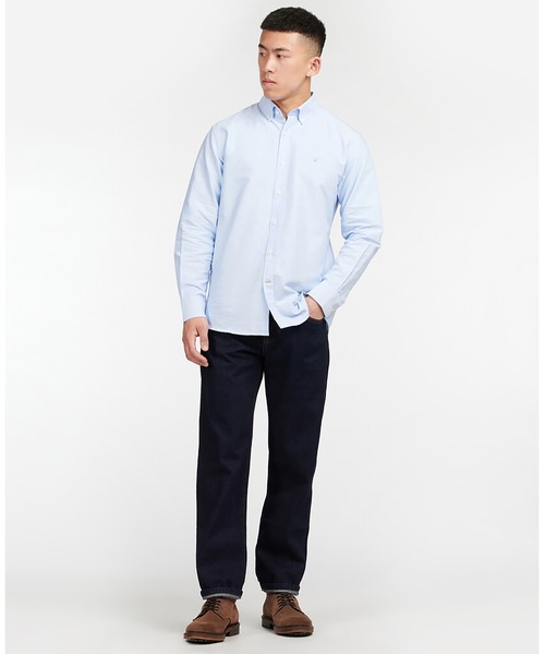 Barbour（バブアー）の「オックススリムボタンダウン刺繍ロゴ（シャツ/ブラウス・メンズ・ネイビー/ホワイト/ブルー/グリーン・L/M/S）」の15枚目の写真